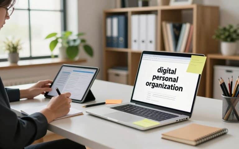 organização digital pessoal
