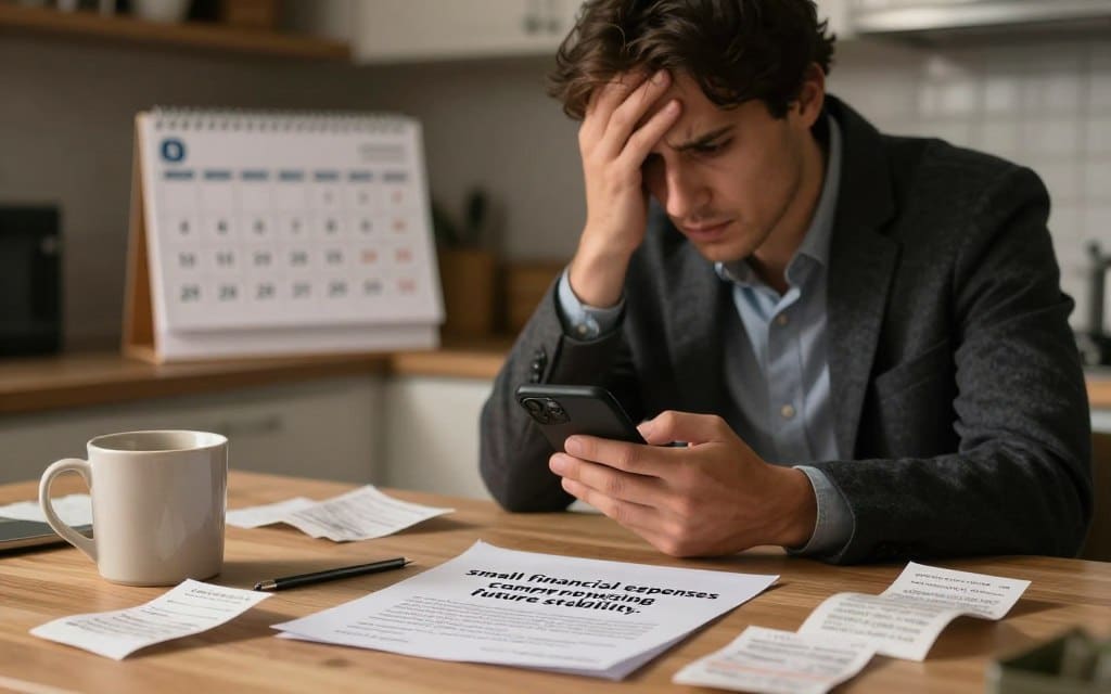 pequenos gastos financeiros