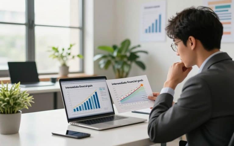 metas financeiras intermediárias